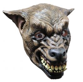 Volledig Hoofdmasker - Wolf / One-size