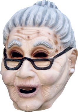 Volledig Hoofdmasker - Grandma / One-size