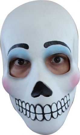 Volledig Hoofdmasker - Day of the Dead: Catrina / One-size