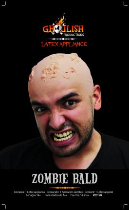 Applicatie - Zombie Bald / One-size