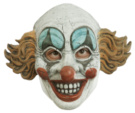 Volledig Hoofdmasker - Vintage Clown / One-size