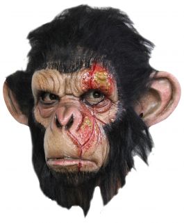 Volledig Hoofdmasker - Infected Chimp / One-size