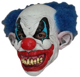 Volledig Hoofdmasker - Puddles the Clown / One-size