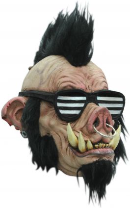 Volledig Hoofdmasker - Boar Punk / One-size
