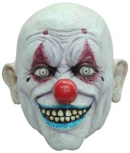 Volledig Hoofdmasker - Crappy the Clown / One-size