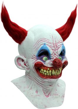 Volledig Hoofdmasker - Chingo the Clown / One-size