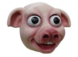 Volledig Hoofdmasker - Pig / One-size