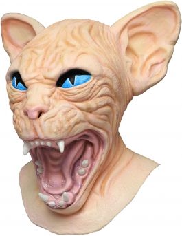Volledig Hoofdmasker - Sphynx Cat / One-size