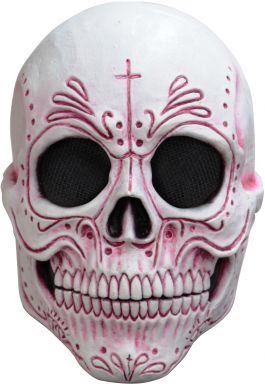 Volledig Hoofdmasker - Mexican Catrina / One-size
