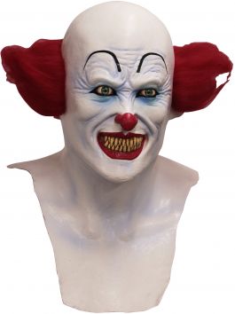 Volledig Hoofdmasker - Scary Clown / One-size