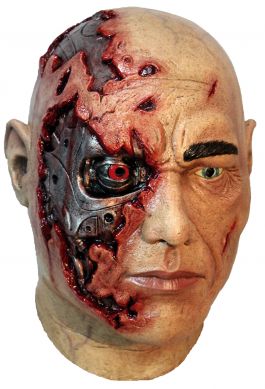 Volledig Hoofdmasker - Cyborg / One-size