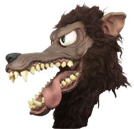 Volledig Hoofdmasker - The Big Bad Wolf / One-size