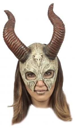 Kinloos Masker -  Mythical Horned Skull / One-size