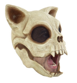 Volledig Hoofdmasker - Cat Skull / One-size
