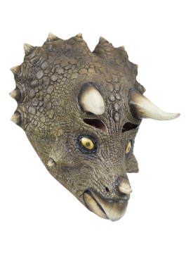 Volledig Hoofdmasker - Triceraptor / One-size