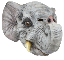 Volledig Hoofdmasker - Elephant  / One-size