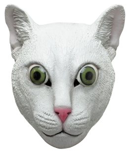 Volledig Hoofdmasker - Kitty / One-size