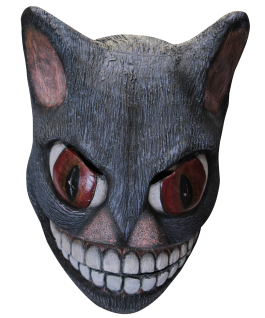 Volledig Hoofdmasker - CREEPYPASTA: Grinning Cat / One-size