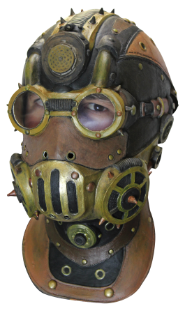 Volledig Hoofdmasker - Baron Steampunk / One-size