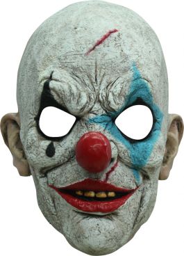 Volledig Hoofdmasker - Clown Tears / One-size