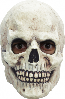 Volledig Hoofdmasker - Skull White 2 / One-size
