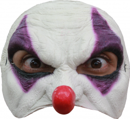 Half Masker - Purple Clown / One-size