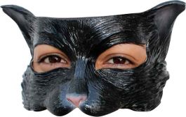 Half Masker - Black Kitten / One-size