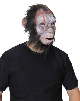 Gezichtsmasker met haar - Julius War Ape / One-size
