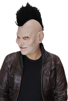 Gezichtsmasker met haar - Crazy Jack Punk / One-size