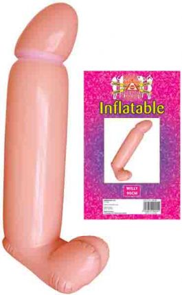 Opblaasbaar Willy 90cm