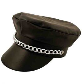 Biker Hat Black (adult) / 3XL