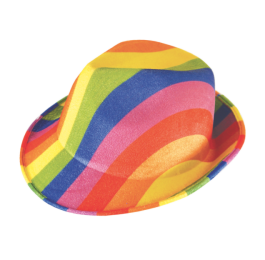 HAT GANGSTER GAY PRIDE ADULT