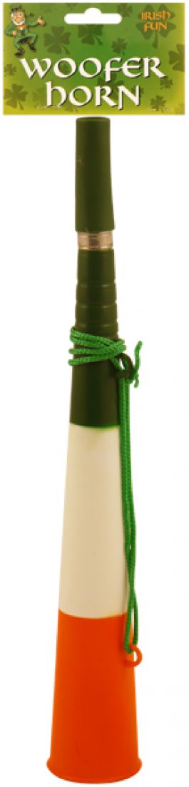 Irish Woofer Horn whith Green String (38cm)