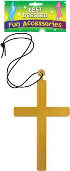 Golden Monk's Cross (23CM with 60CM cord)