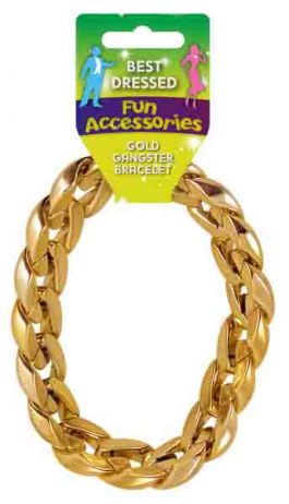 Golden Gangster Bracelet 31CM