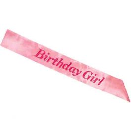 Sash Birthday Girl Pink