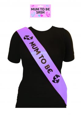 Sash Mum To Be (Purple)