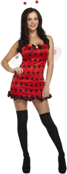 ADULT SEXY LADY BUG one size (ECONOMY) / 3XL