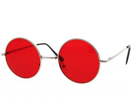 Lennon Glasses Red