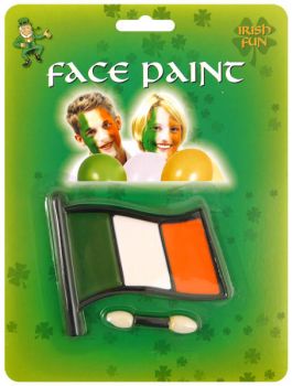 Make Up Face Paint Irish Flag