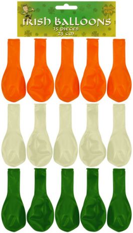 Balloons Irish(3 ass. collor) (23cm)(15pcs)