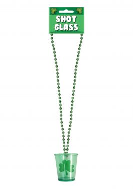 Shot Glass Necklace (St. Patricks)(80cm)