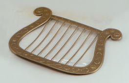 Engelen Harp (Goud)