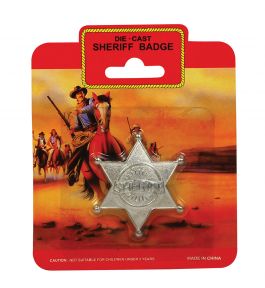 Sherrif Badge (Metal) / 3XL
