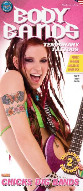 Tattoo Lichaamsband - Bloemen