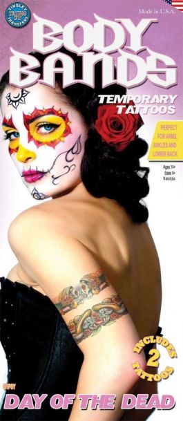 Tattoo Lichaamsband - Gypsy Skelet