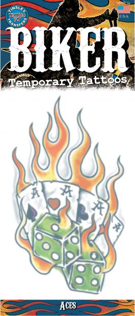 Biker Tattoo Aces
