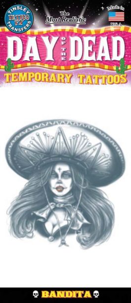 Day Of The Dead Tattoo Bandita