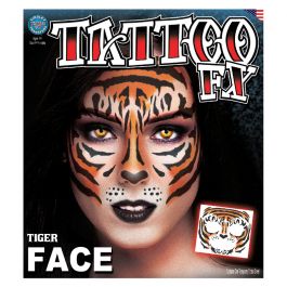 Kostuum Gezichtskit - Tijger