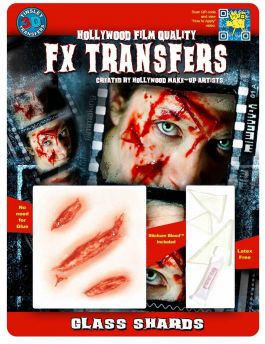 Grote 3D FX Transfers - Glas Scherven